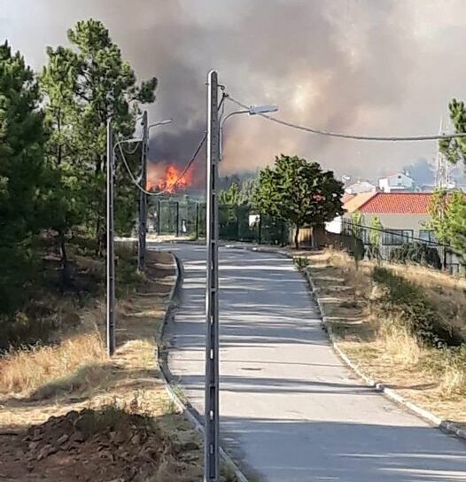 Incêndio em São Vicente da Beira