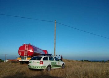 Incêndio na Sapateira em Castelo Branco