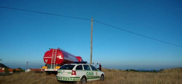 Incêndio na Sapateira em Castelo Branco
