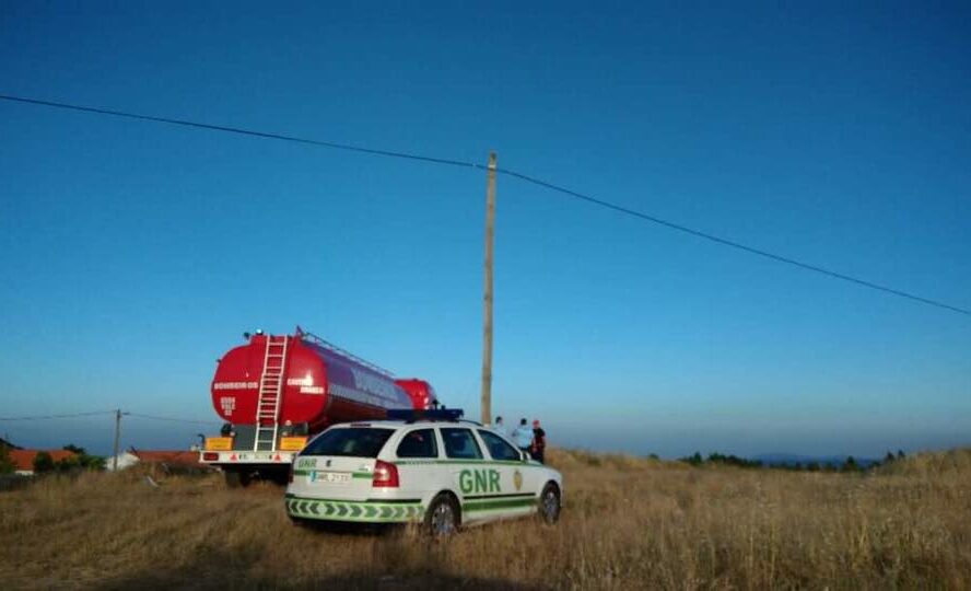 Incêndio na Sapateira em Castelo Branco
