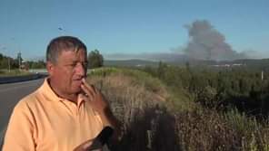 Incêndio no Mosteiro de S. Tiago, na Sertā