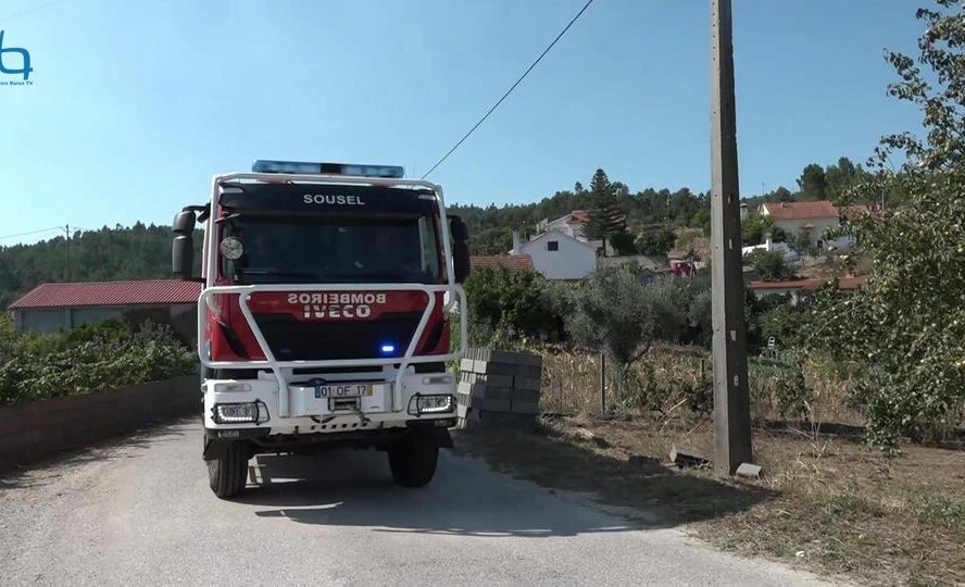 Incêndio no concelho da Sertã