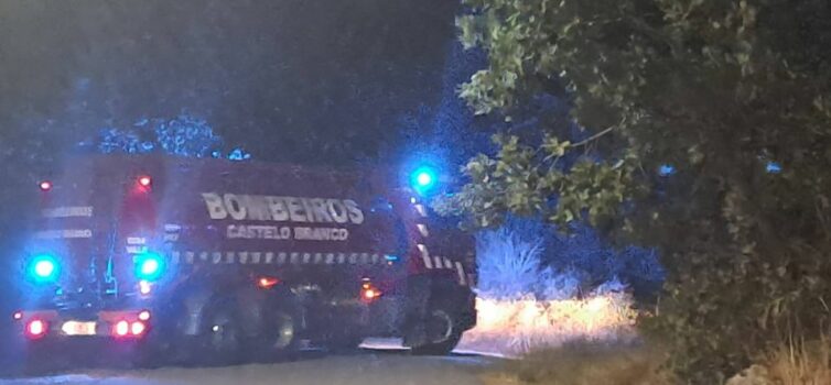 Incêndio rural em Castelo Branco