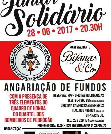Jantar solidário