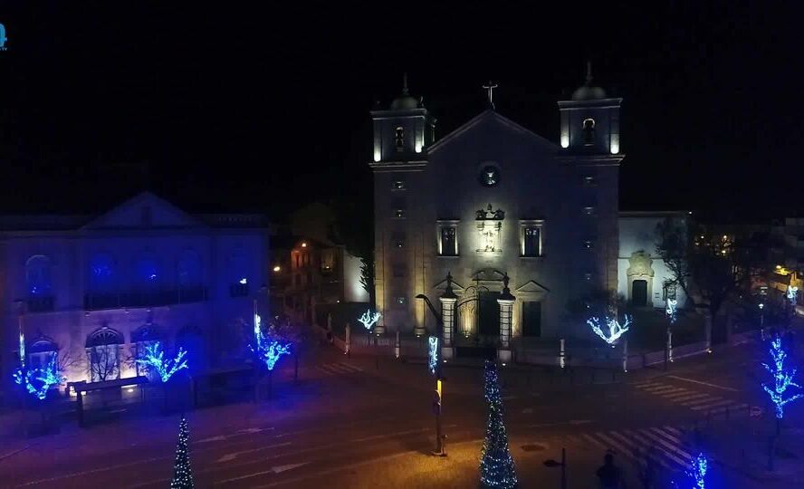 Natal branco em Castelo Branco