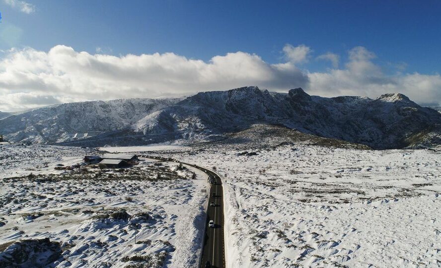 Nevão na Serra da Estrela