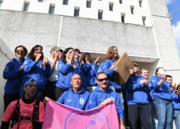 Numa organização da Associação do Bairro do Cansado e pela sua equipa de trail d