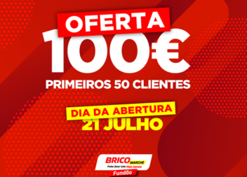 O Bricomarché Fundão abre dia 21 e vai oferecer aos primeiros 50 clientes com co