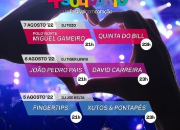 O Festival Mais Solidário2022 realiza-se de 5 a 7 de agosto, em Castelo Branco,