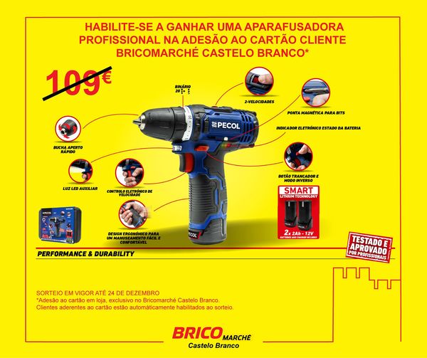 O Natal já chegou ao BricoMarché Castelo Branco