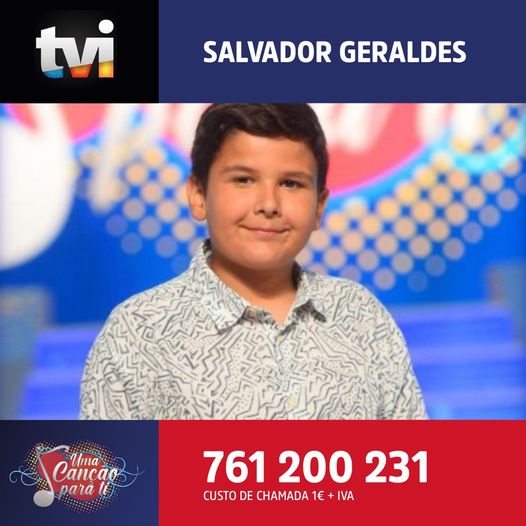 O Salvador Geraldes é uma criança de 11 anos oriunda da aldeia de Aranhas