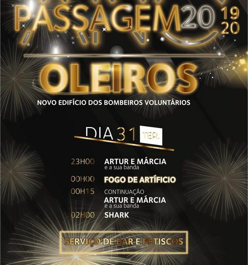 Passagem de Ano em Oleiros - Entrada gratuita