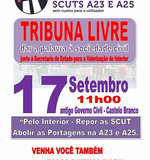 Pelo Interior – Repor as SCUT