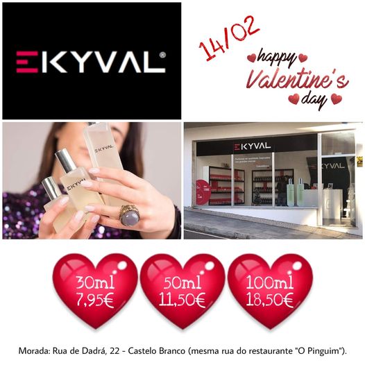 Perfumaria EKYVAL - Dia de São Valentim