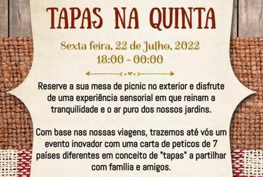 Tapas na Quinta - Castelo Branco