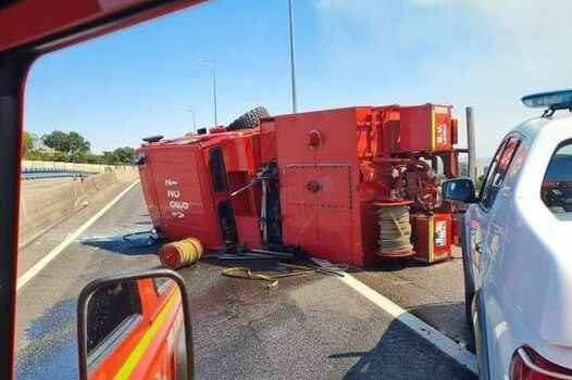Três Bombeiros Feridos em Despiste