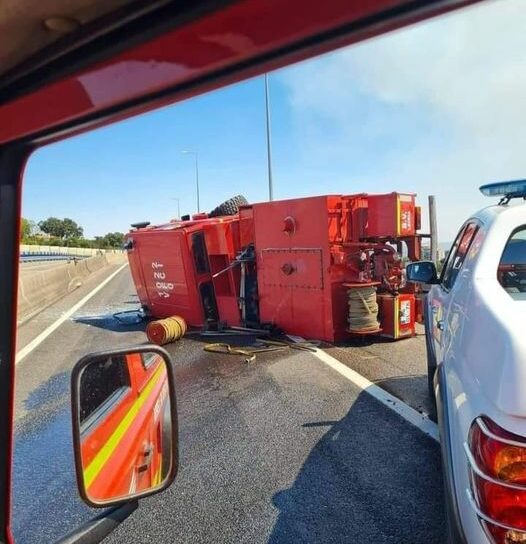 Três Bombeiros Feridos em Despiste