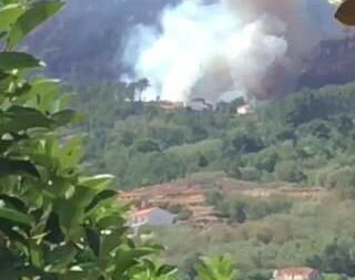 Incêndio na Covilhã