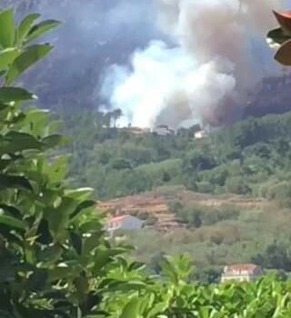 Incêndio na Covilhã