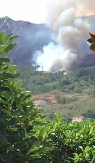 Incêndio na Covilhã