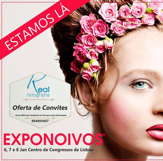 A Real Fotografia irá estar presente na maior Feira de casamentos do País.