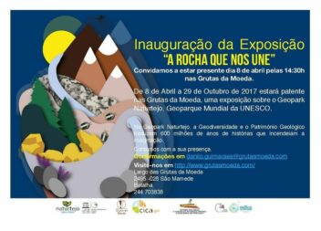 A inauguração da Exposição “Geopark Naturtejo A Rocha que nos une”