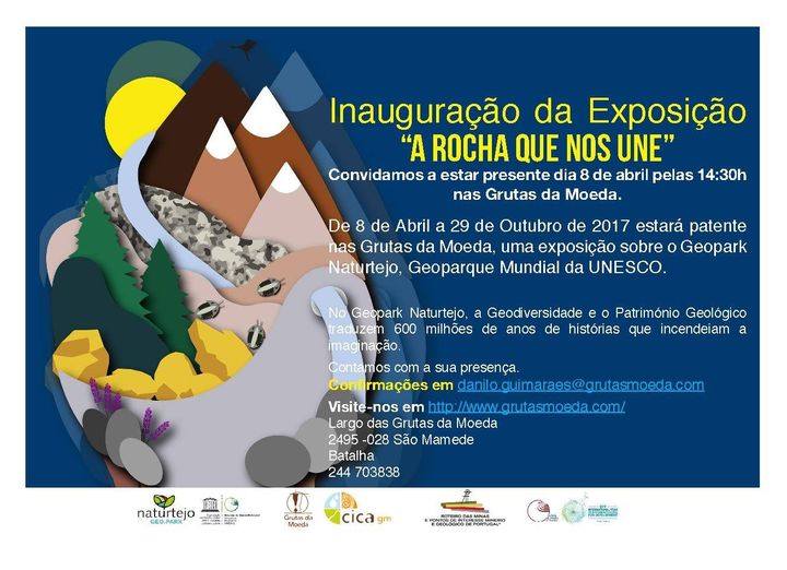 A inauguração da Exposição “Geopark Naturtejo A Rocha que nos une”