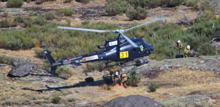 Acidente com Helicóptero de combate a incêndios