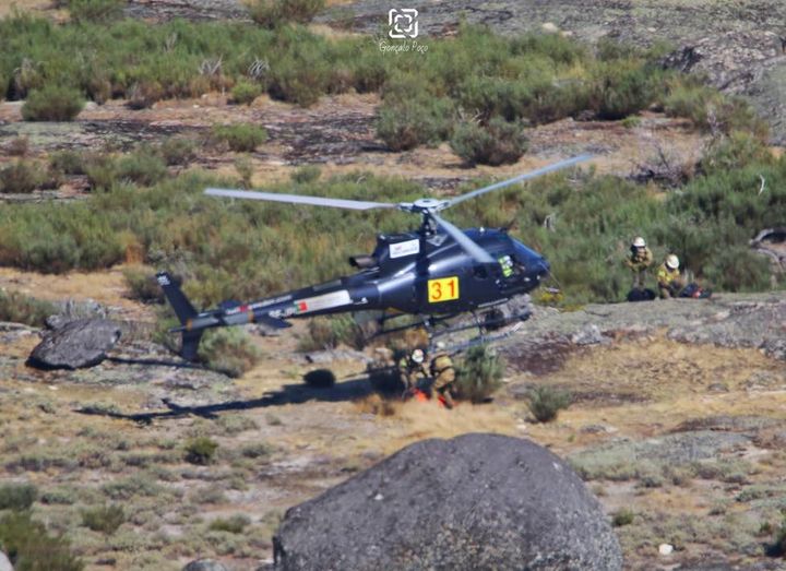 Acidente com Helicóptero de combate a incêndios