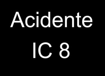 Acidente no IC 8