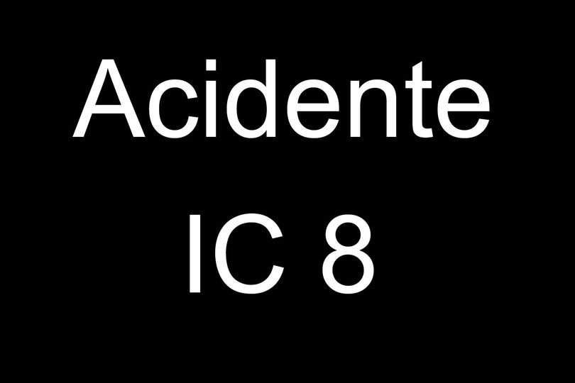 Acidente no IC 8