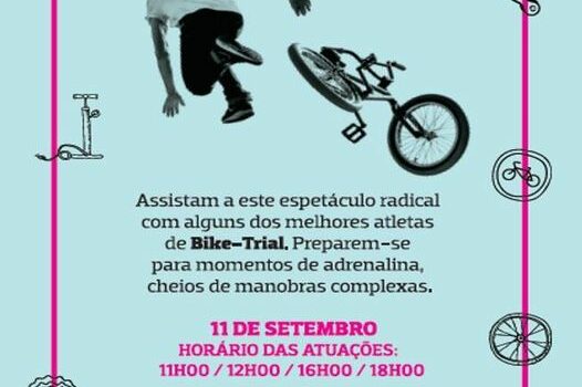 Adrenalina e ação de Bike-Trial!