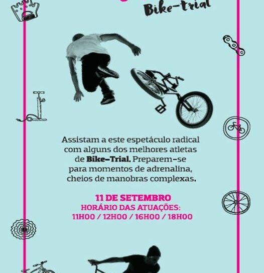 Adrenalina e ação de Bike-Trial!