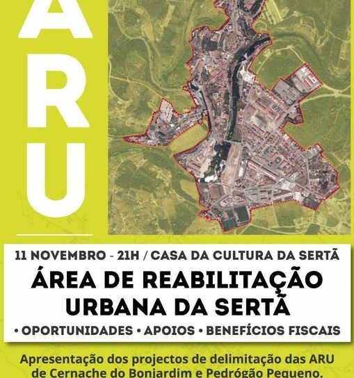 Apresentação pública da ARU da vila da Sertã
