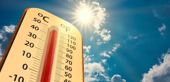 Aviso amarelo até final da semana por causa do calor