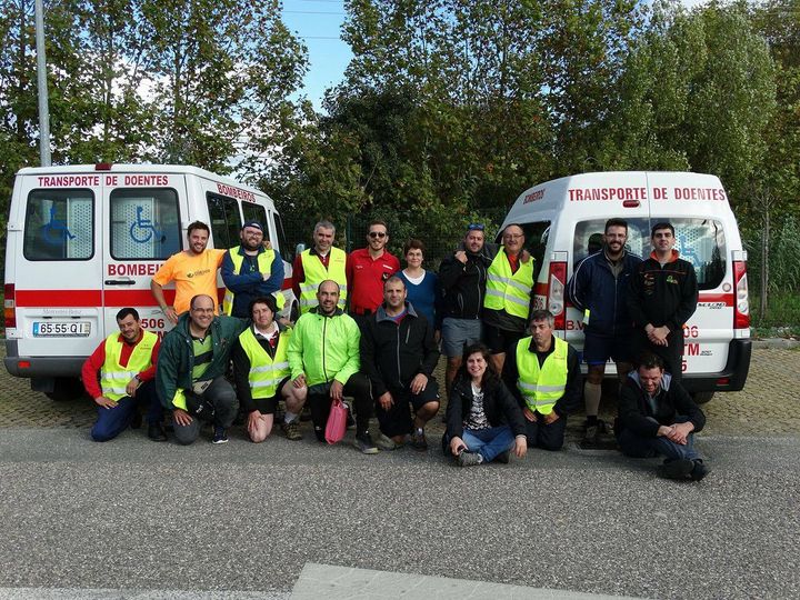 Bombeiros de Oleiros em peregrinação a Fátima