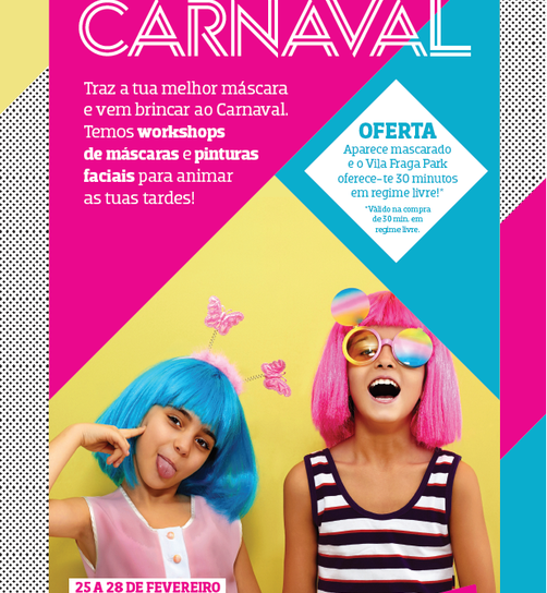 Brincar ao Carnaval é no Alegro