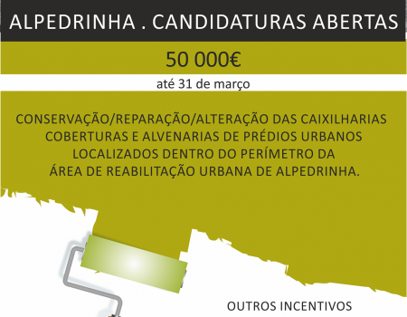 Candidaturas até dia 31 de março