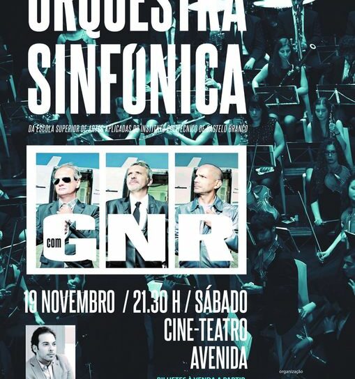 Concerto da Orquestra Sinfónica da ESART e os GNR