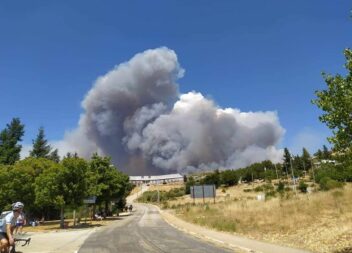 Covilhã: Praia fluvial evacuada e dois bombeiros feridos