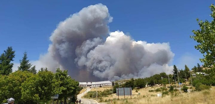Covilhã: Praia fluvial evacuada e dois bombeiros feridos