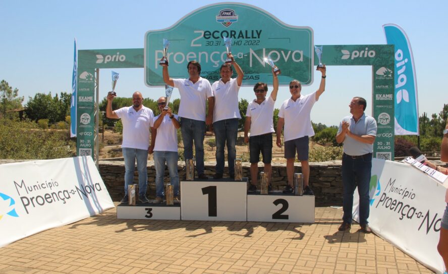 Dupla Eduardo Carpinteiro e João Serôdio vence EcoRally Proença-a-Nova