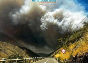 Estima-se que arderam mais de mil hectares do Parque da Serra da Estrela