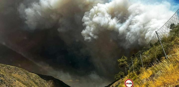 Estima-se que arderam mais de mil hectares do Parque da Serra da Estrela