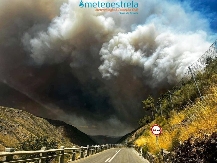 Estima-se que arderam mais de mil hectares do Parque da Serra da Estrela