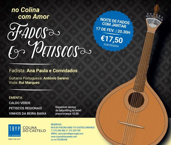Fados no hotel Tryp Colina do Castelo