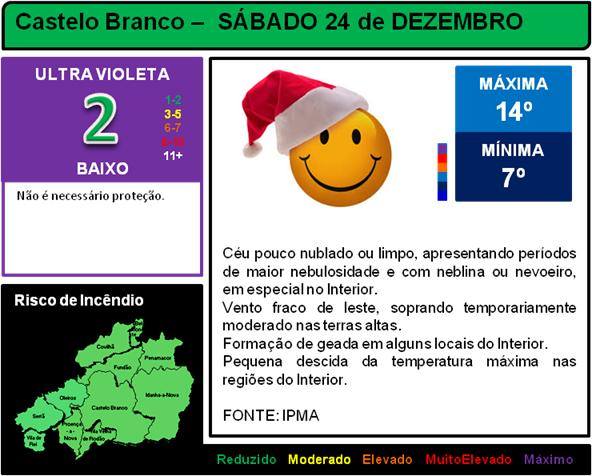 Feliz Natal com muito bom tempo