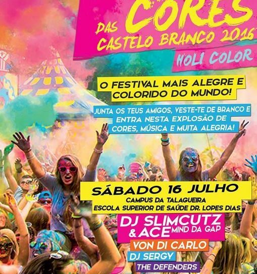 Festival das Cores em Castelo Branco.