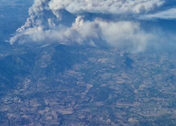 Fogo na Covilhã lavra com intensidade