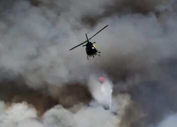 Fogo no concelho de Seia dominado